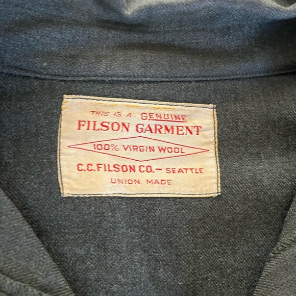 Filson Jackets & Coats Vintage Filson Wool Cruiser Medium Wear And